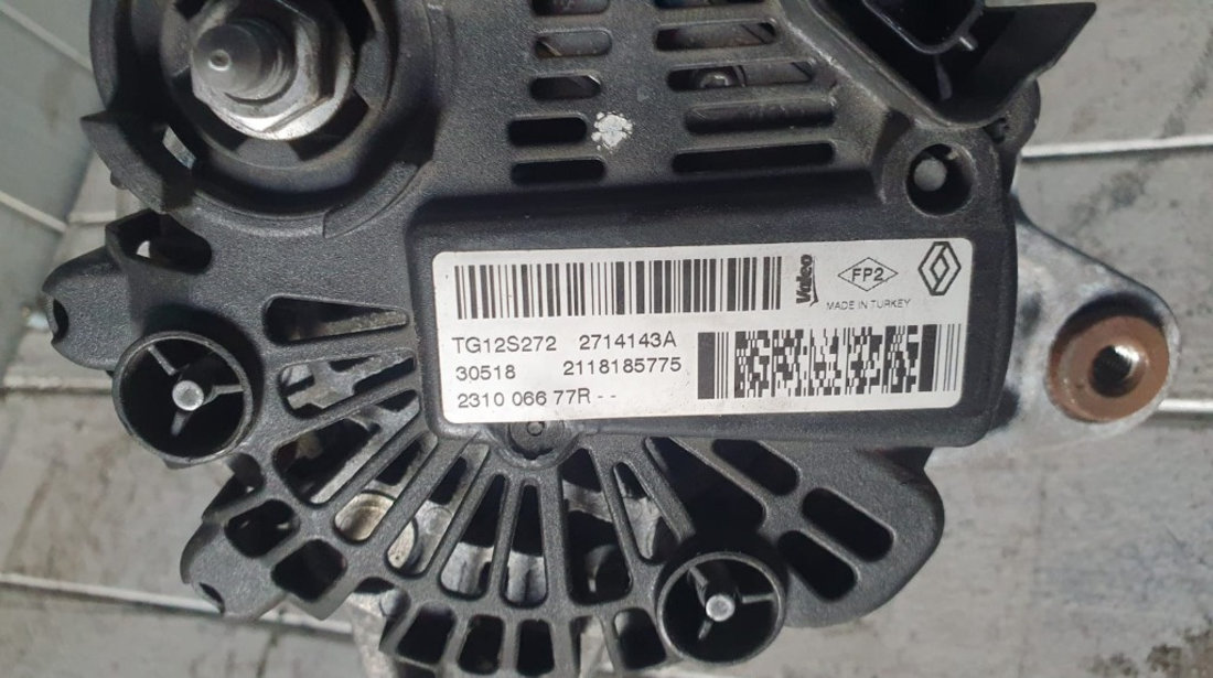 Alternator Dacia Sandero 0.9 TCE an de fabricatie 2019 H4B408 cod 231006677R