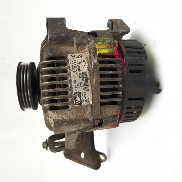 Alternator Dacia Solenza 2003-2005 1.4 K7J 710 Benzina 7700424583, 2541984, 103008888, A13Vi212 Valeo