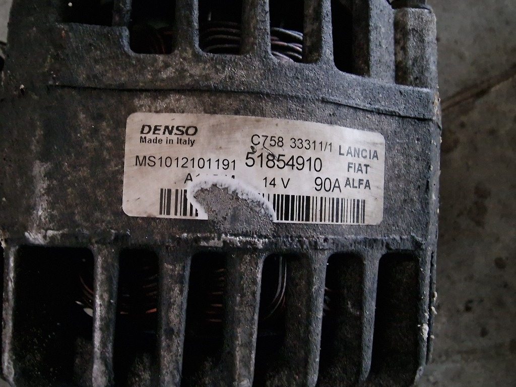 Alternator Fiat Doblo 1.3JTD Euro 5 51854910