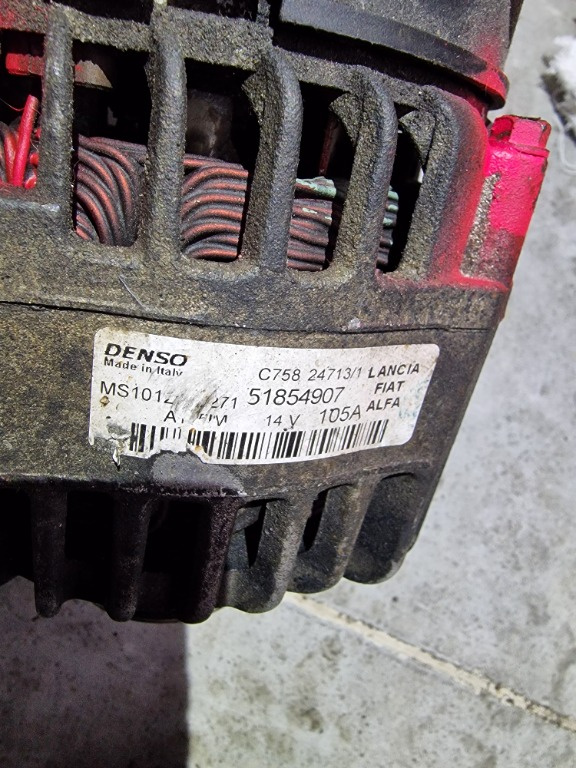 Alternator Fiat Doblo 1.3JTD Euro 5 cod 51854907