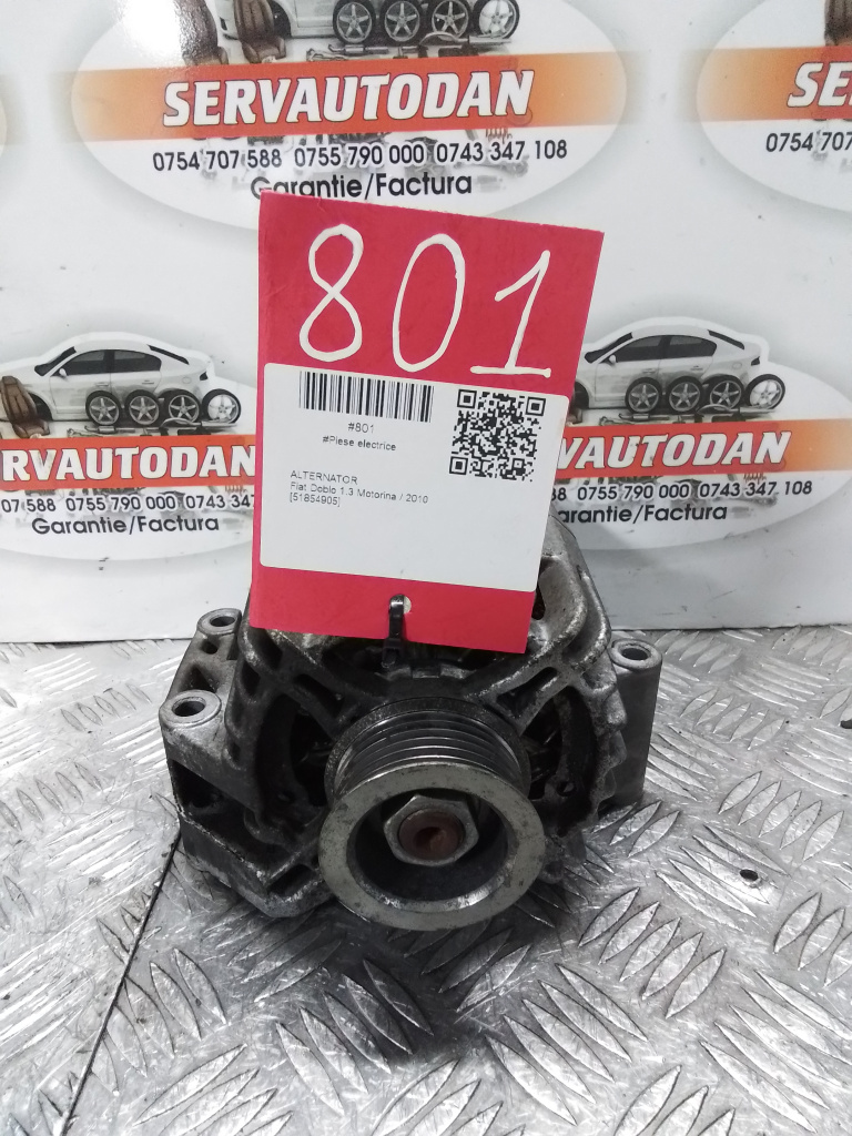 Alternator Fiat Doblo (2001->) [119] 1.3 Motorina 2010, 51854905 / 70AMP