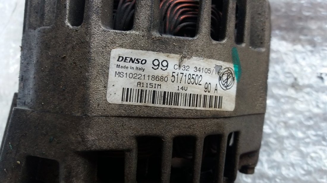 Alternator fiat doblo punto alfa romeo mito 1.2b 1.4b 51718502