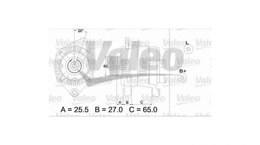 Alternator Fiat DUCATO bus (244, Z_) 2002-2016 #3 010122