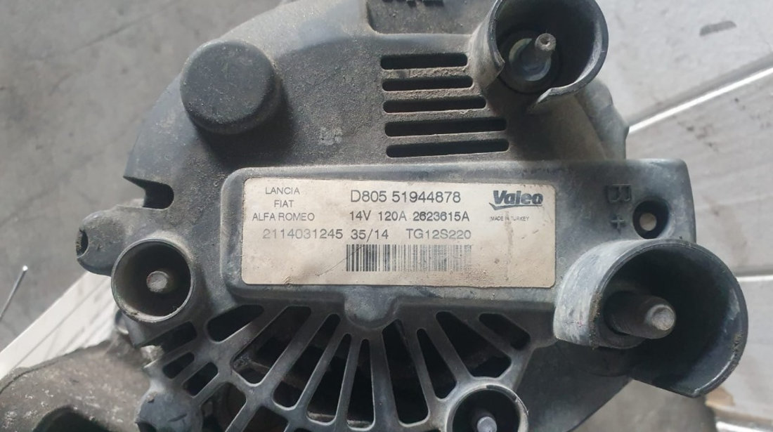 Alternator Fiat Fiorino 1.3 Multijet 2015 Cod Piesa : 51944878