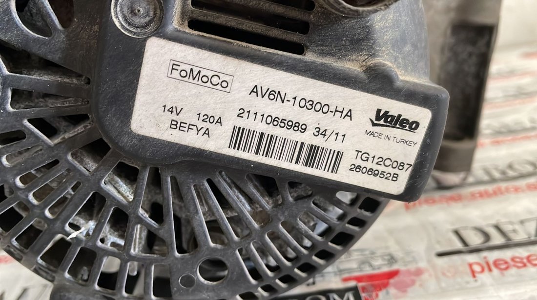 Alternator FORD C-Max II (DXA/CB7) 1.6 Ti 120 cai cod: 2606952B