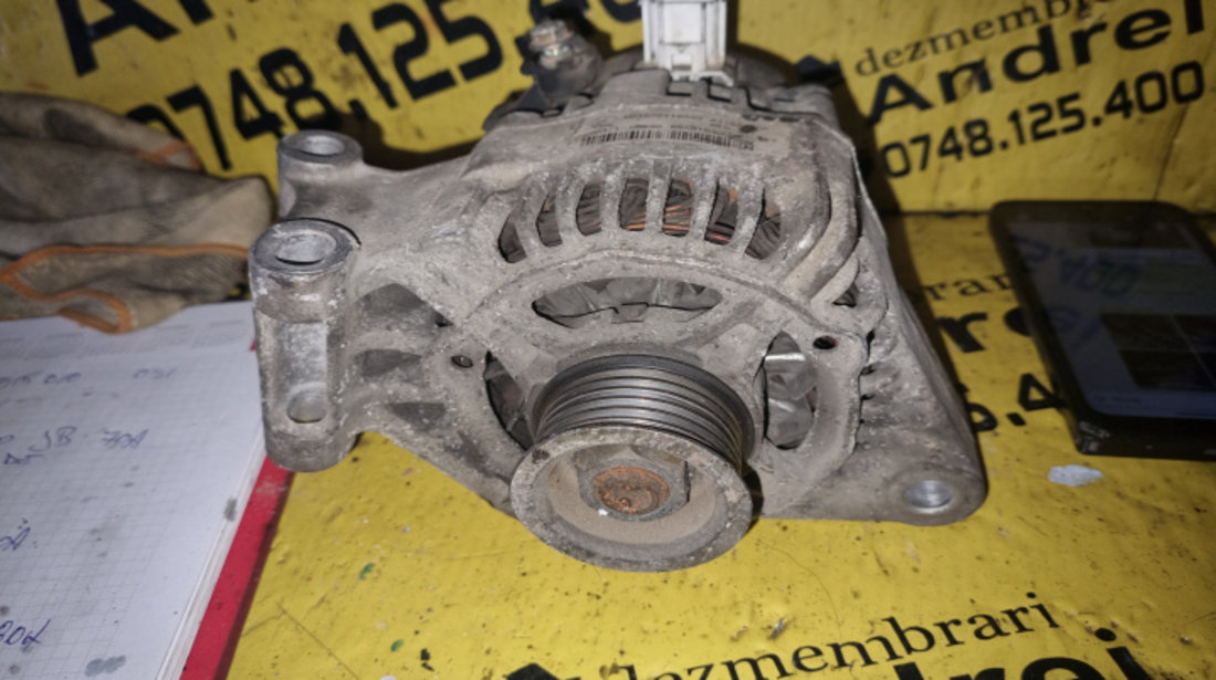 Alternator, Ford Focus 1 1.6, 63321679 63321679/98AB10300GG Ford Focus [1998 - 2004] Hatchback 3-usi 1.6 MT (101 hp)