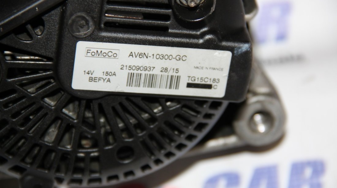 Alternator Ford Focus 3 1.6 TDCI 150A cod: AV6N-10300-GC model 2014