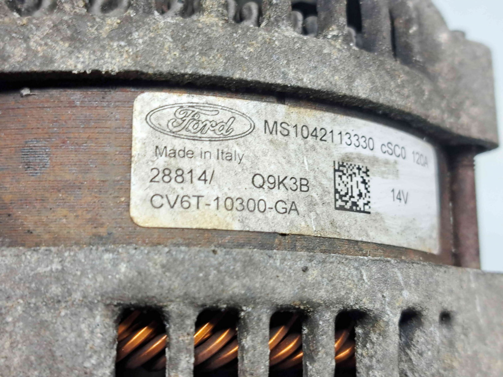 Alternator Ford Focus 3 Facelift [Fabr 2014-2019] CV6T-10300-GA 1.0 C10FD0X 88KW / 120CP 1.0 C10FD0X 88KW / 120CP