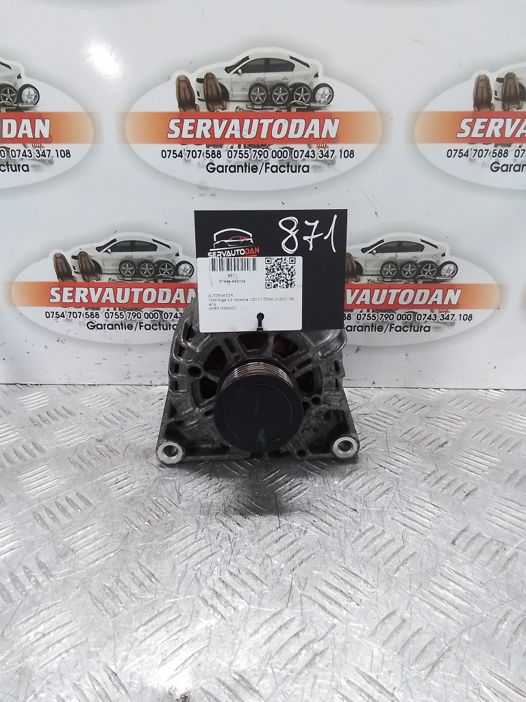 Alternator Ford Kuga (2008->) 2.0 Motorina 2014, AV6N10300MD