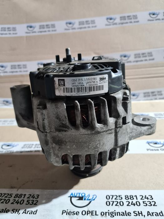 Alternator generator 140A 13502581 Opel Insignia 2.0 cdti Saab 2.0TTID