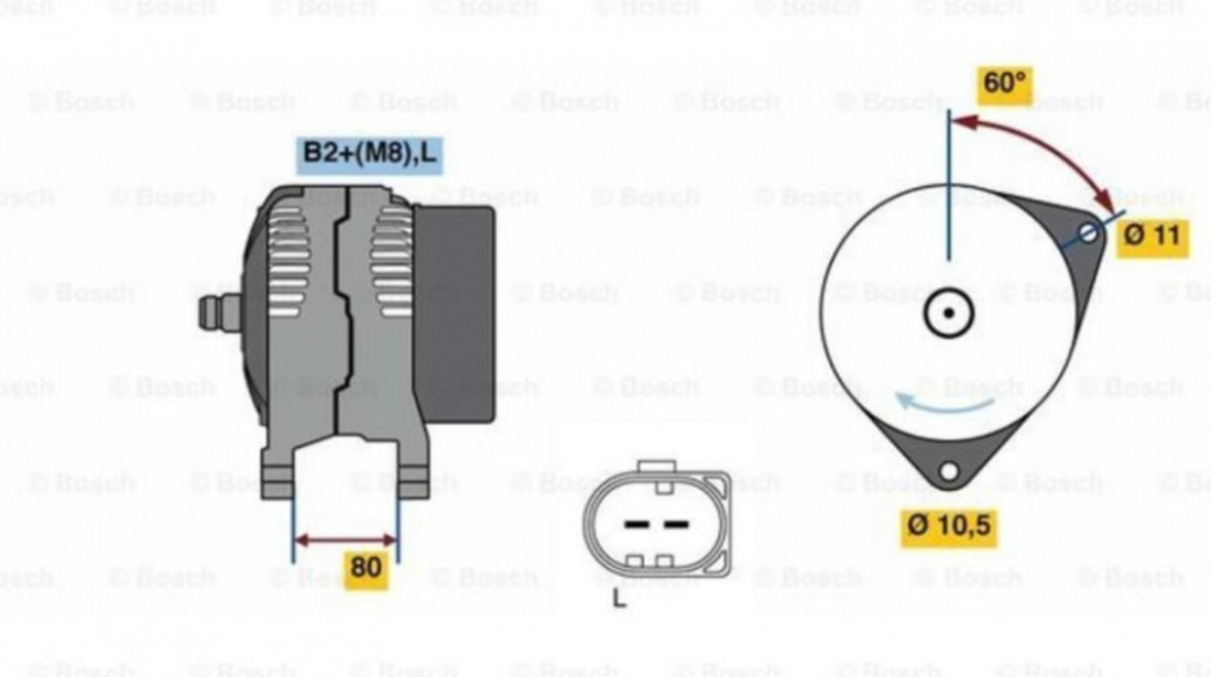 Alternator Iveco DAILY IV autobasculanta 2006-2011 #2 0124525064