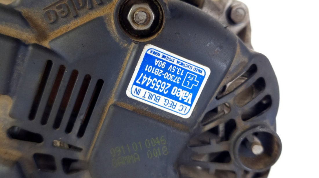 Alternator Kia CEED (ED) 2006 - 2012 Benzina 373002B101, 37300-2B101, 2655447, 0911010046