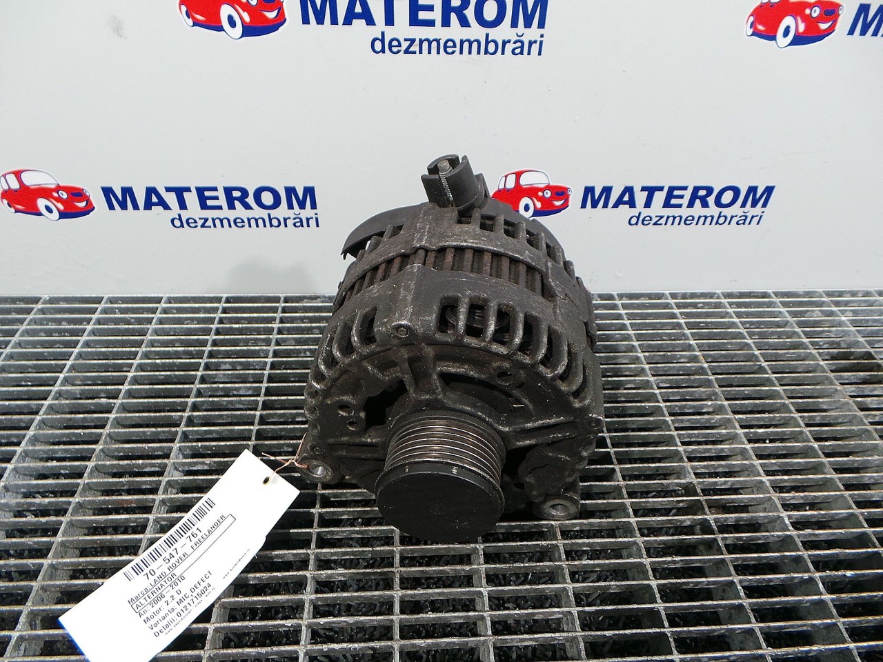 ALTERNATOR LAND ROVER FREELANDER FREELANDER 2.2 D - (2006 2014)