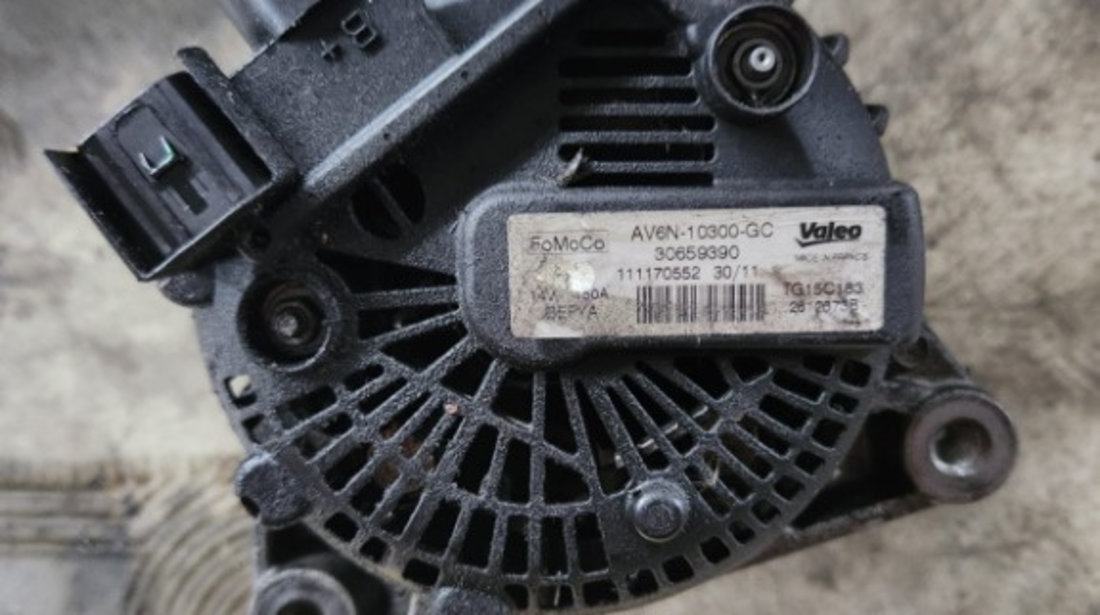 Alternator Mazda 3 1.6 D ,2009 2010 2011 2012 2013,cod AV6N-10300-GC