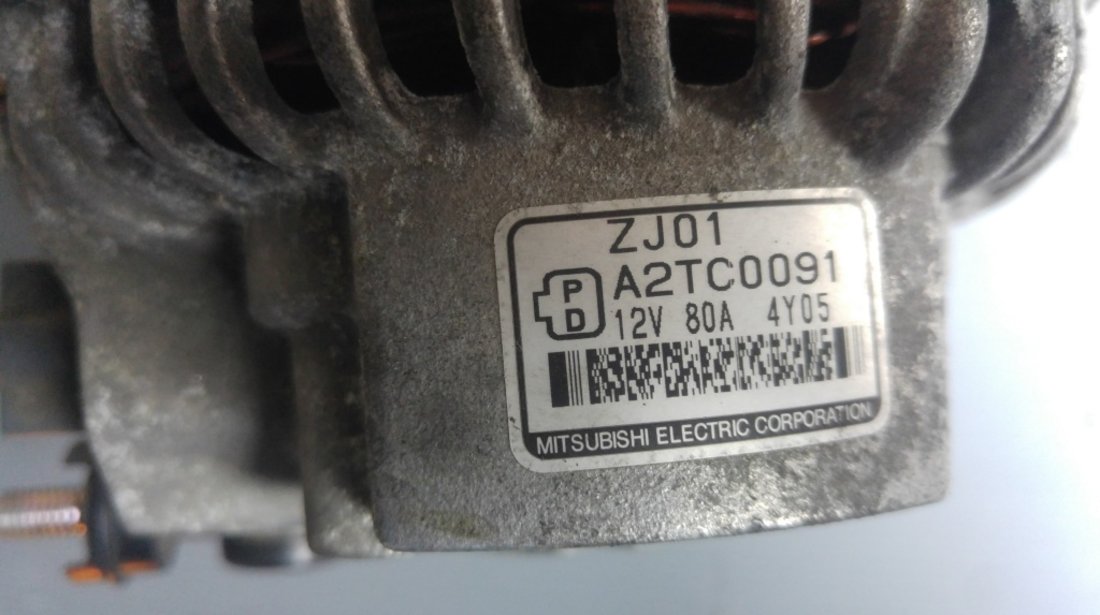 Alternator mazda 3 1.6b 77kw 105cp z6 2004-2009 a2tc0091