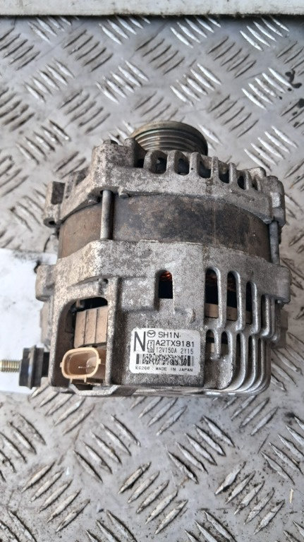 Alternator Mazda 6 GJ SKYACTIV 2.2 D an 2014 cod SH1N A2TX9181