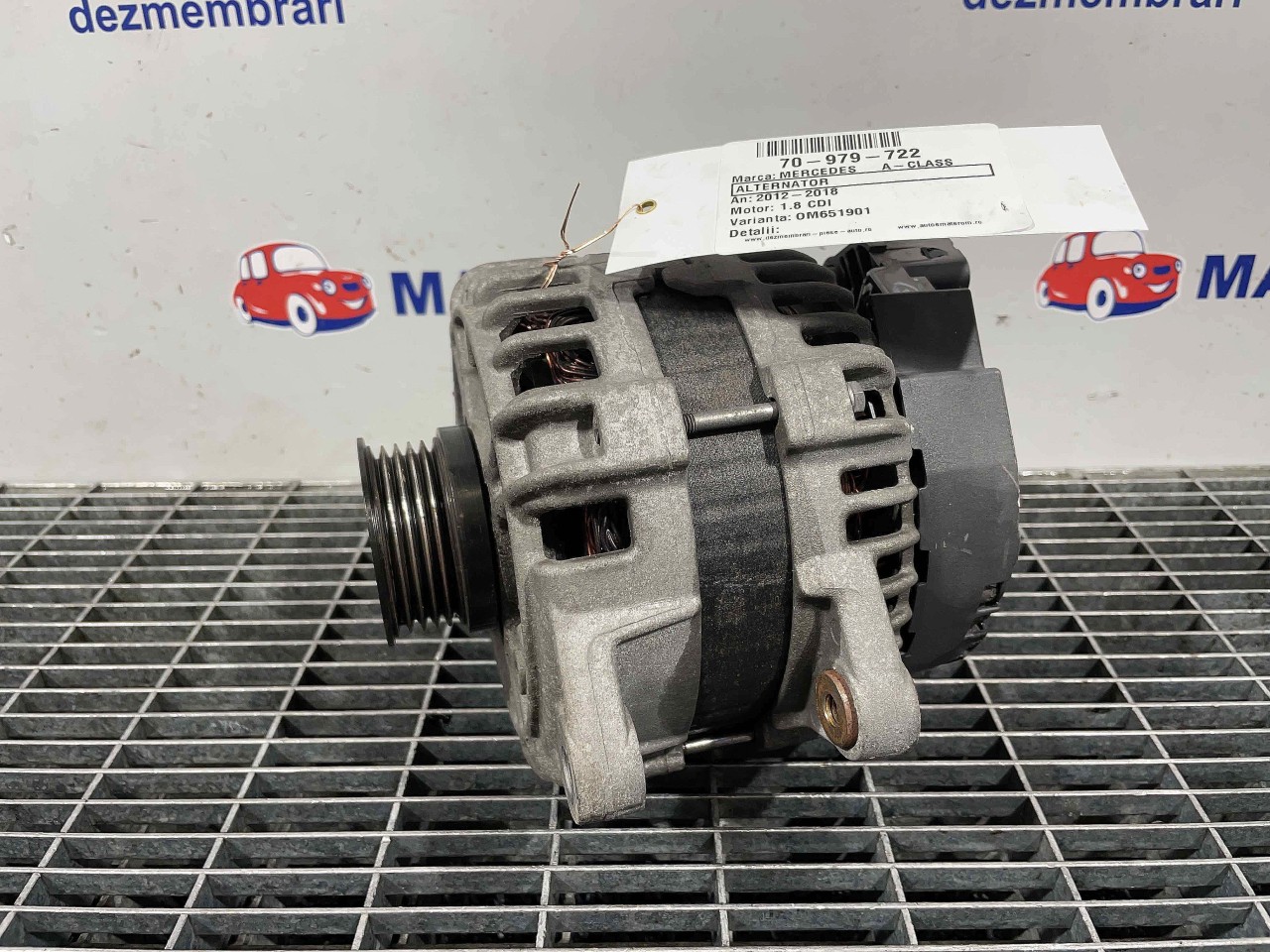 ALTERNATOR MERCEDES A-CLASS 1.8 CDI - (2