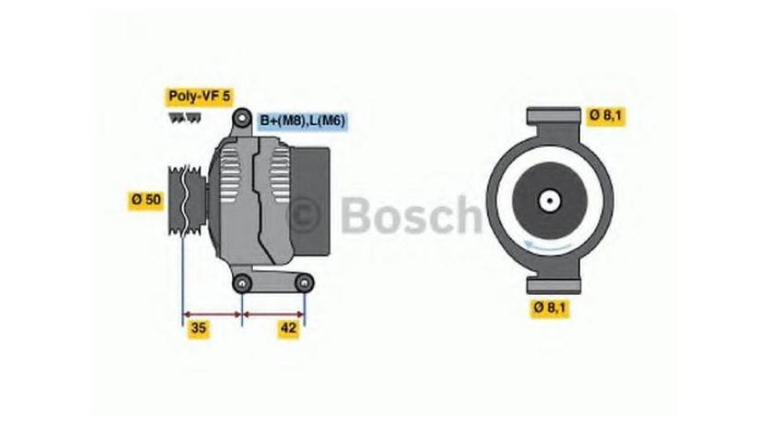 Alternator Mercedes A-CLASS (W168) 1997-2004 #2 0101543902