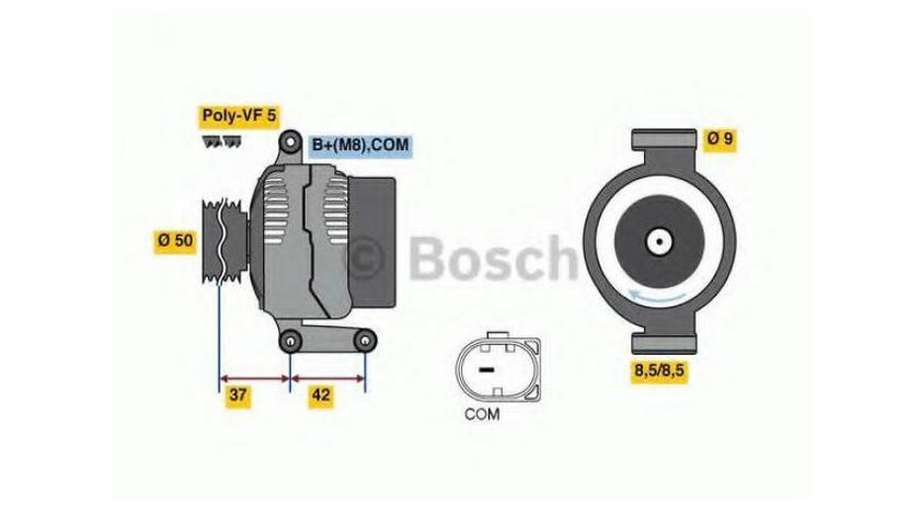 Alternator Mercedes A-CLASS (W169) 2004-2012 #3 0986080040