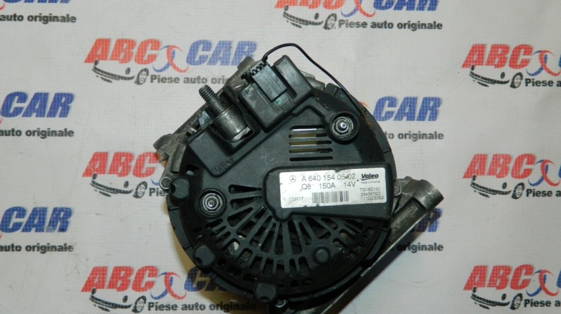 Alternator Mercedes B-Class W245 2.0 CDI 14V 150A cod: 111023082 / A6401540502 model 2008