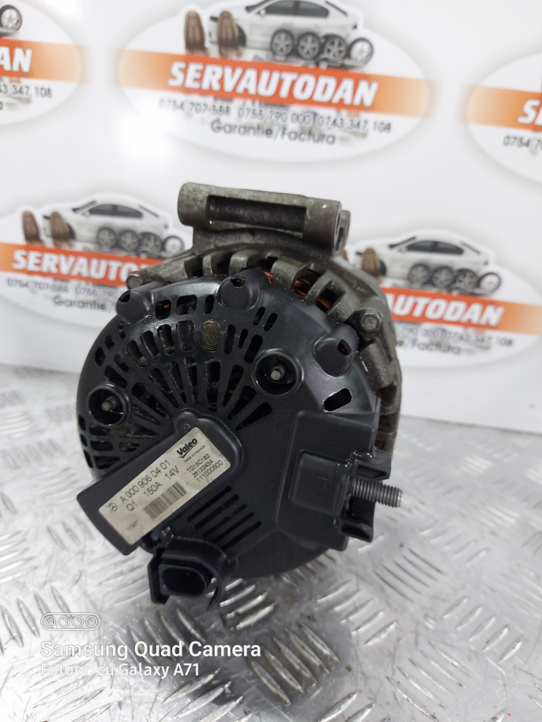 Alternator Mercedes-Benz C-Class (2007->) [W204] 2.2 Motorina 2013, A0009060401 / 150AMP