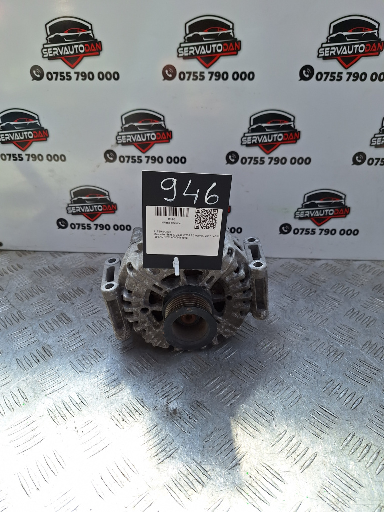 Alternator Mercedes-Benz C-Class (2015->) [W205] 2.2 Hybrid 2017, 250 AMPERI / A0009063805