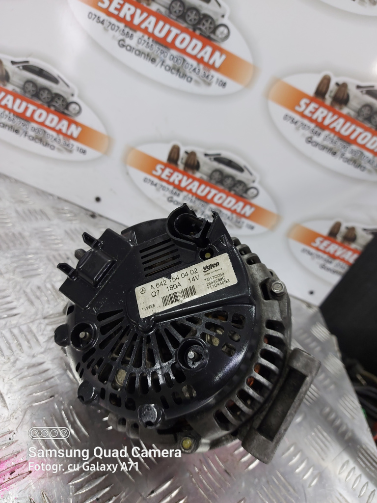 Alternator Mercedes-Benz CLS (2011->) [C218] w218 3.0 Motorina 2012, A6421540402 / 180AMP