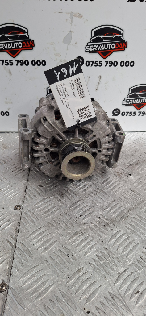 Alternator Mercedes-Benz S-Class (2014->) [W222] 3.0 Motorina 2016, A0009060822 / 250A