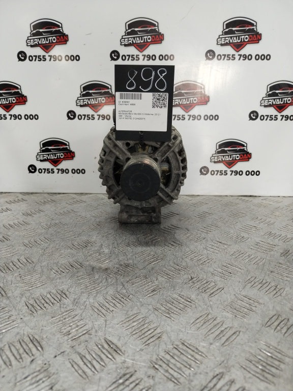 Alternator Mercedes-Benz Vito (2009->) [w639] 2.2 Motorina 2012, A0141542702 / 0124425077