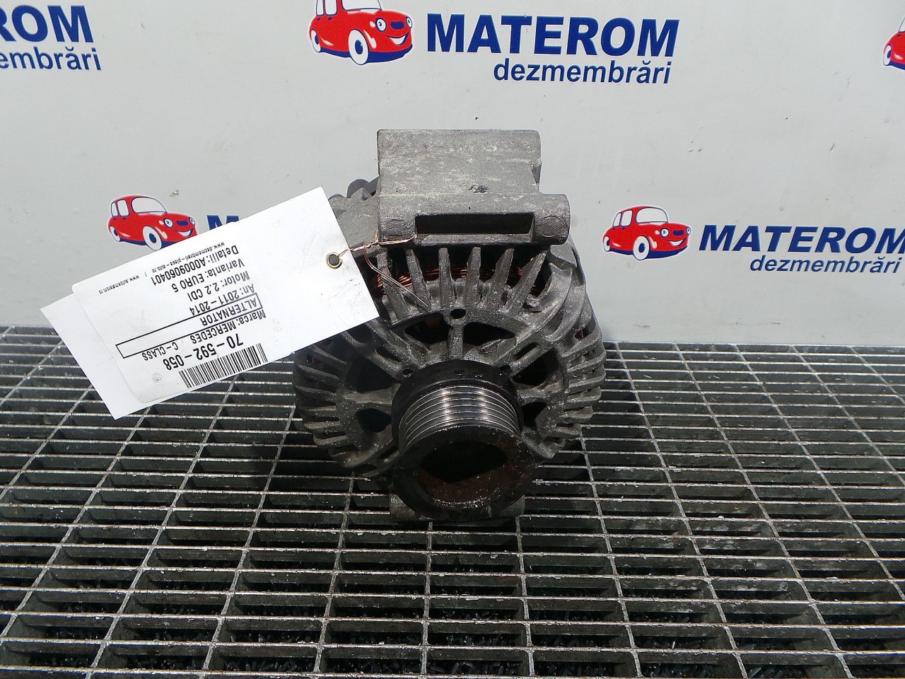 ALTERNATOR MERCEDES C-CLASS 2.2 CDI - (2011 2014)