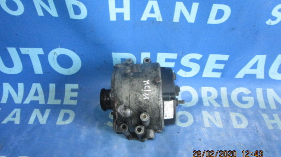 Alternator Mercedes C200 W203 2.2cdi (raciere cu apa); Delphi A0001501650 /190A