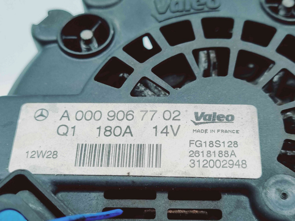 Alternator Mercedes Clasa ML (W166) [Fabr 2011-prezent] A0009067702 2.2 CDI 651924 125KW / 170CP