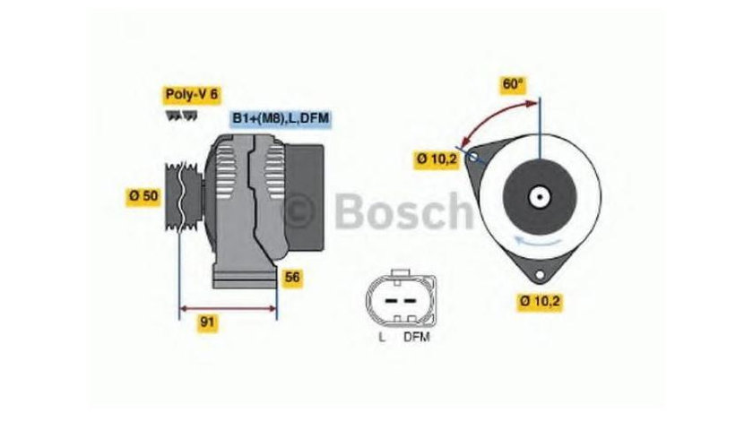 Alternator Mercedes CLS (C219) 2004-2011 #2 0121541302