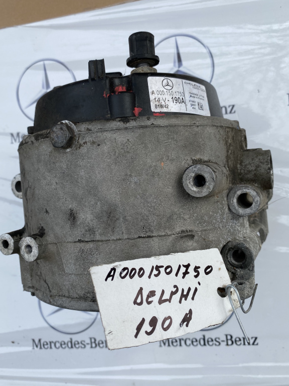 Alternator Mercedes cod A0001501750
