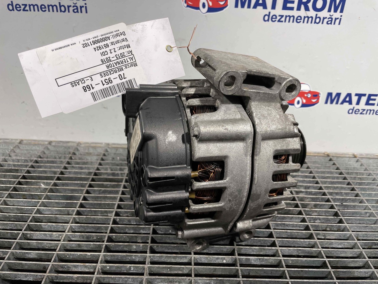 ALTERNATOR MERCEDES E-CLASS E-CLASS 2.2 CDI - (2013 2016)