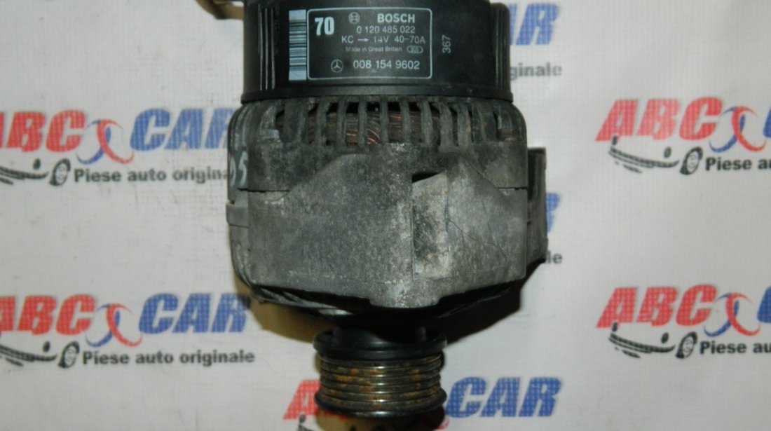 Alternator Mercedes E-Class W124 3.2 CDI 14V 150A cod: 0120485022 / 0081549602 model 1993