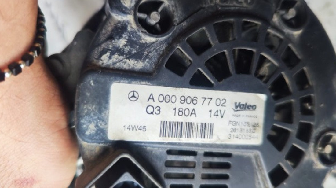 Alternator Mercedes E-Class W212 2.2 Cdi 2013 Cod : A0009067702