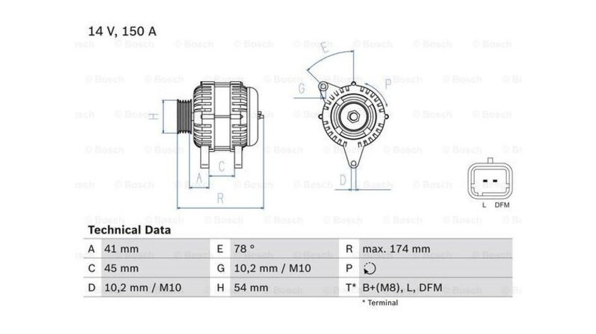 Alternator Mitsubishi OUTLANDER II (CW_W) 2006-2012 #2 112907