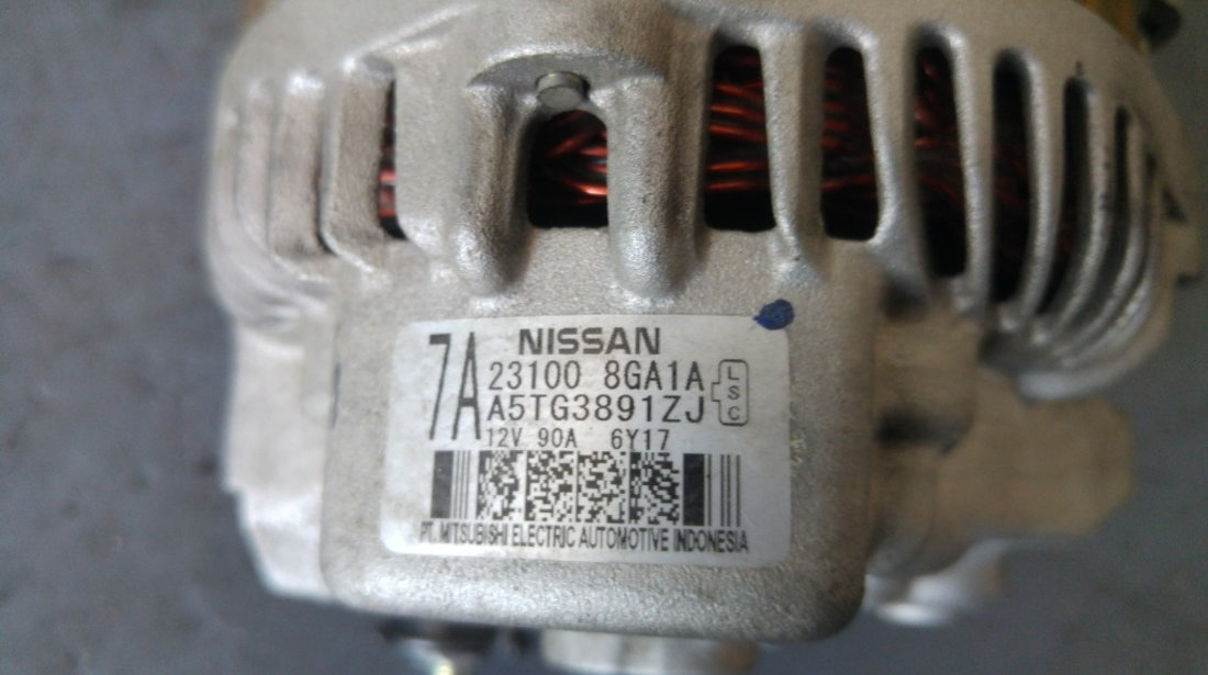 Alternator nissan micra 4 k13 1.2b hr12 231008ga1a a5tg3891zj