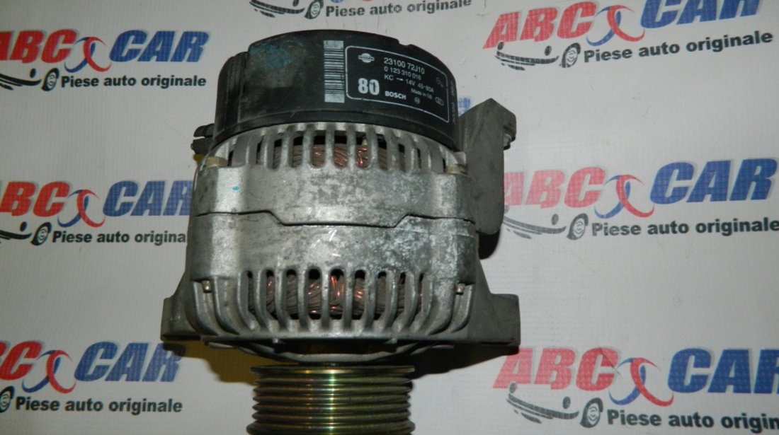 Alternator Nissan Primera 2.0 16V 14V 80A cod: 0123310016