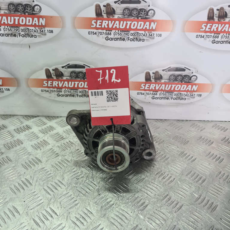 Alternator Opel Astra J (2009-2012) 2.0 Motorina 2012, 13579668 / 100AMP