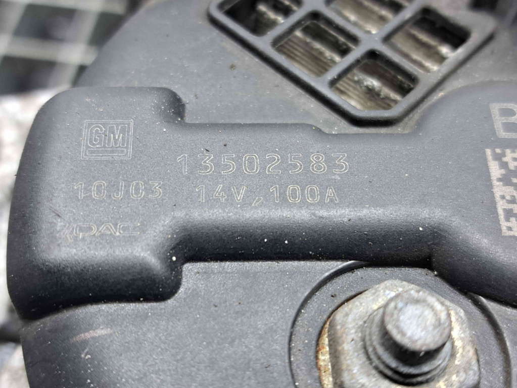 Alternator Opel Astra J [Fabr 2009-2015] 13502583 2.0 TDI A20DTH