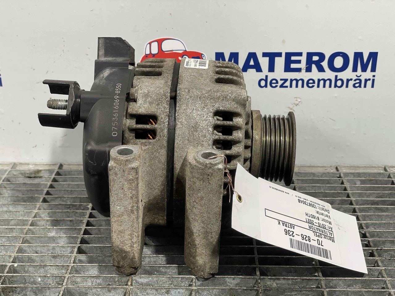 ALTERNATOR OPEL ASTRA K ASTRA K B16DTH - (2015 2021)