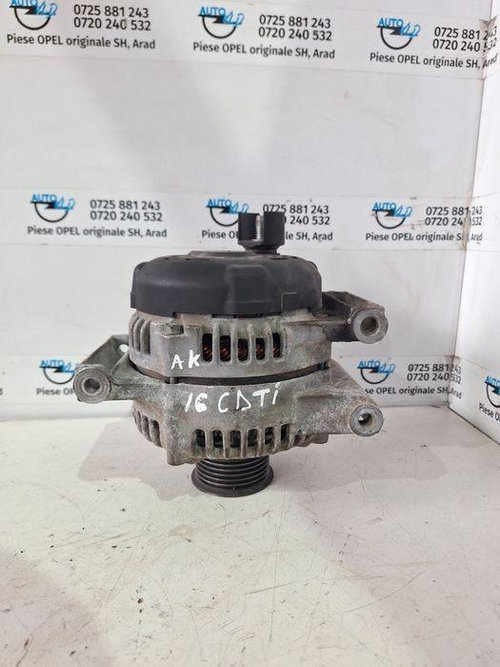 Alternator Opel Insignia B 2017-2020 1.6 CDTi 1598 cmc 136HP / 100kW ; 1.6 CDTi 1598 cmc 110HP / 81k...