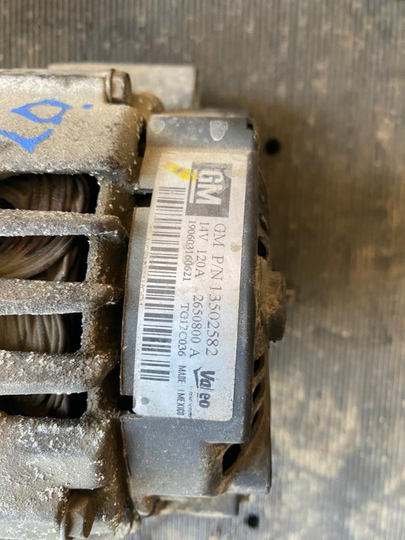 Alternator Opel Insignia motor 2.0 A20DTH euro 5 cod 2650800 A