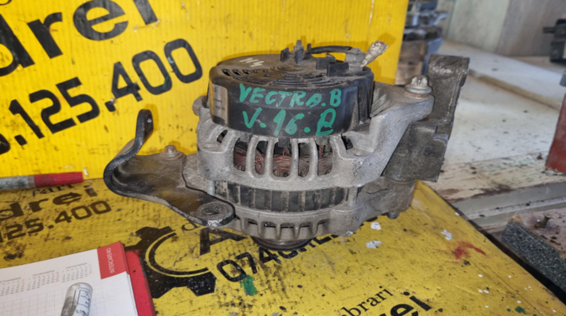 Alternator Opel Vectra B 1.6 93186485 93186485 Opel Vectra B [1995 - 1999] Hatchback 1.6 MT (75 hp)