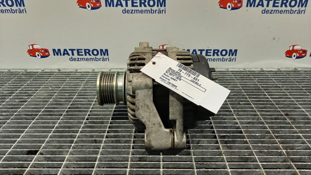 ALTERNATOR OPEL ZAFIRA C A20DT - (2011 2