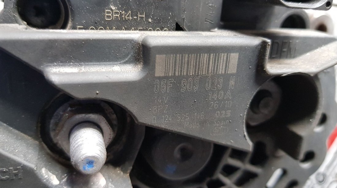 Alternator original 140A VW Passat B6 3.6 R36 4motion 300 CP 06F903023N