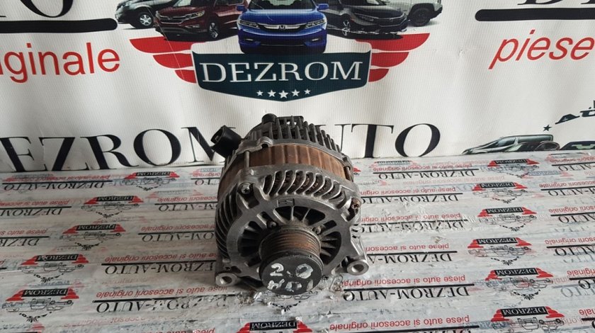 Alternator original 180A Citroen Berlingo II 1.6 HDI 75/90/92/109/112/114cp 9654752880