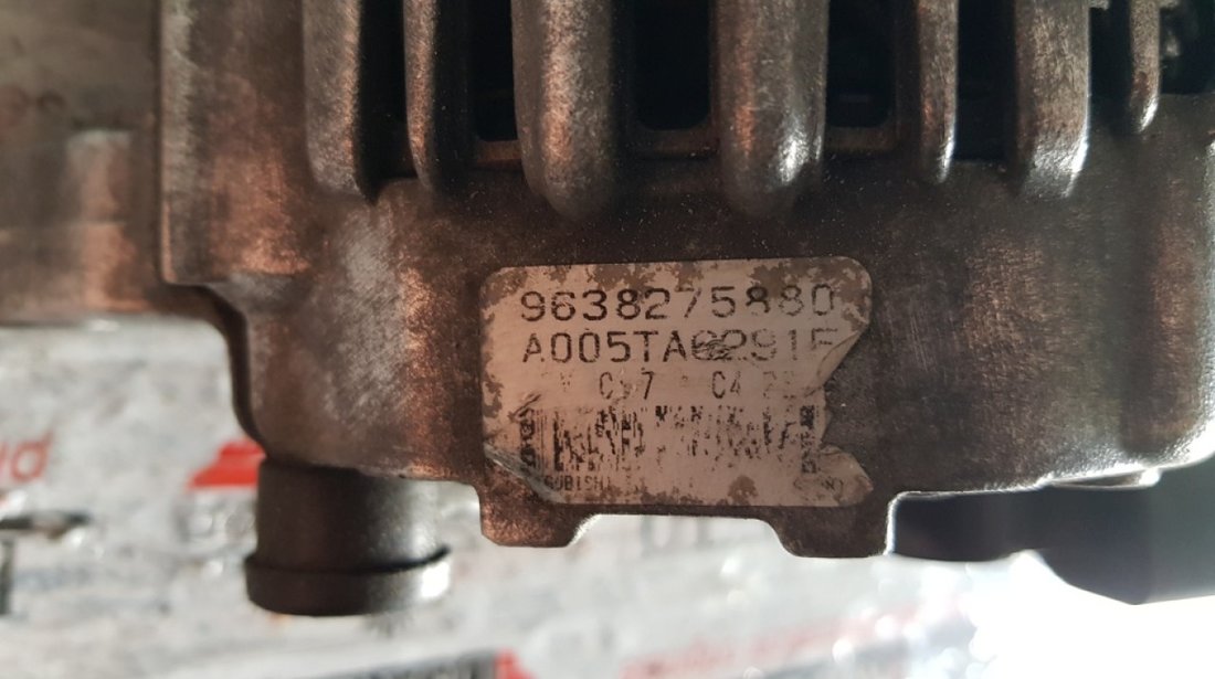 Alternator original 70A Citroen C4 1.6 16v 109cp 9638275880